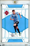 2022 Panini National Treasures World Cup Federico Valverde 1/1 Uruguay