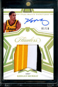 2022/23 Panini Flawless Collegitae Keegan Murray Rookie RPA Gold /10 Kings