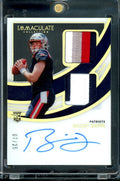 2022 Panini Immaculate Bailey Zappe Rookie RPA /25 Patriots