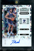 2022/23 Panini Contenders David Roddy Rookie Ticket Auto Cracked Ice /25 Grizzlies