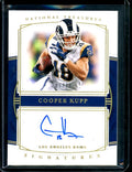 2019 Panini National Treasures Cooper Kupp Auto Gold /10 Rams