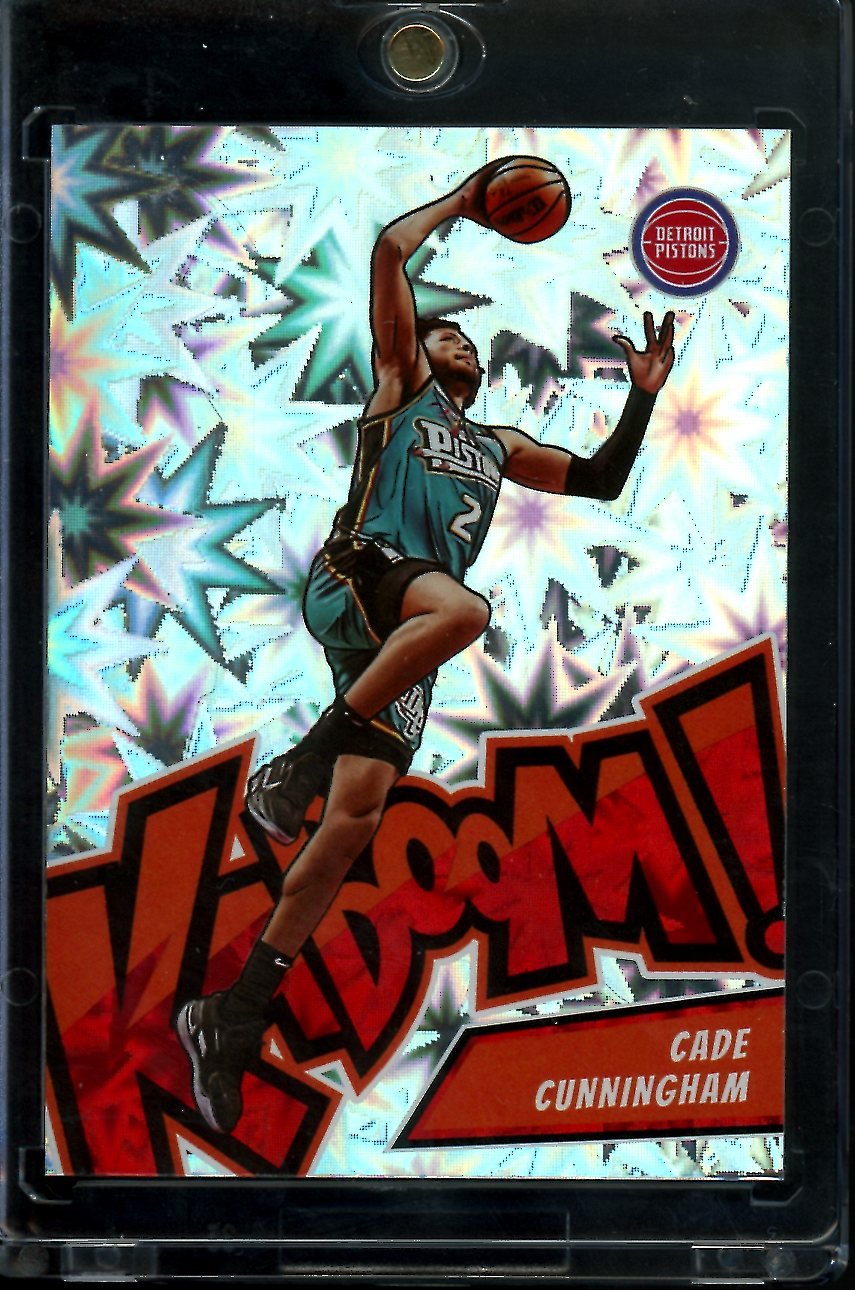 2022/23 Panini Crown Royale Cade Cunningham Kaboom SSP Pistons