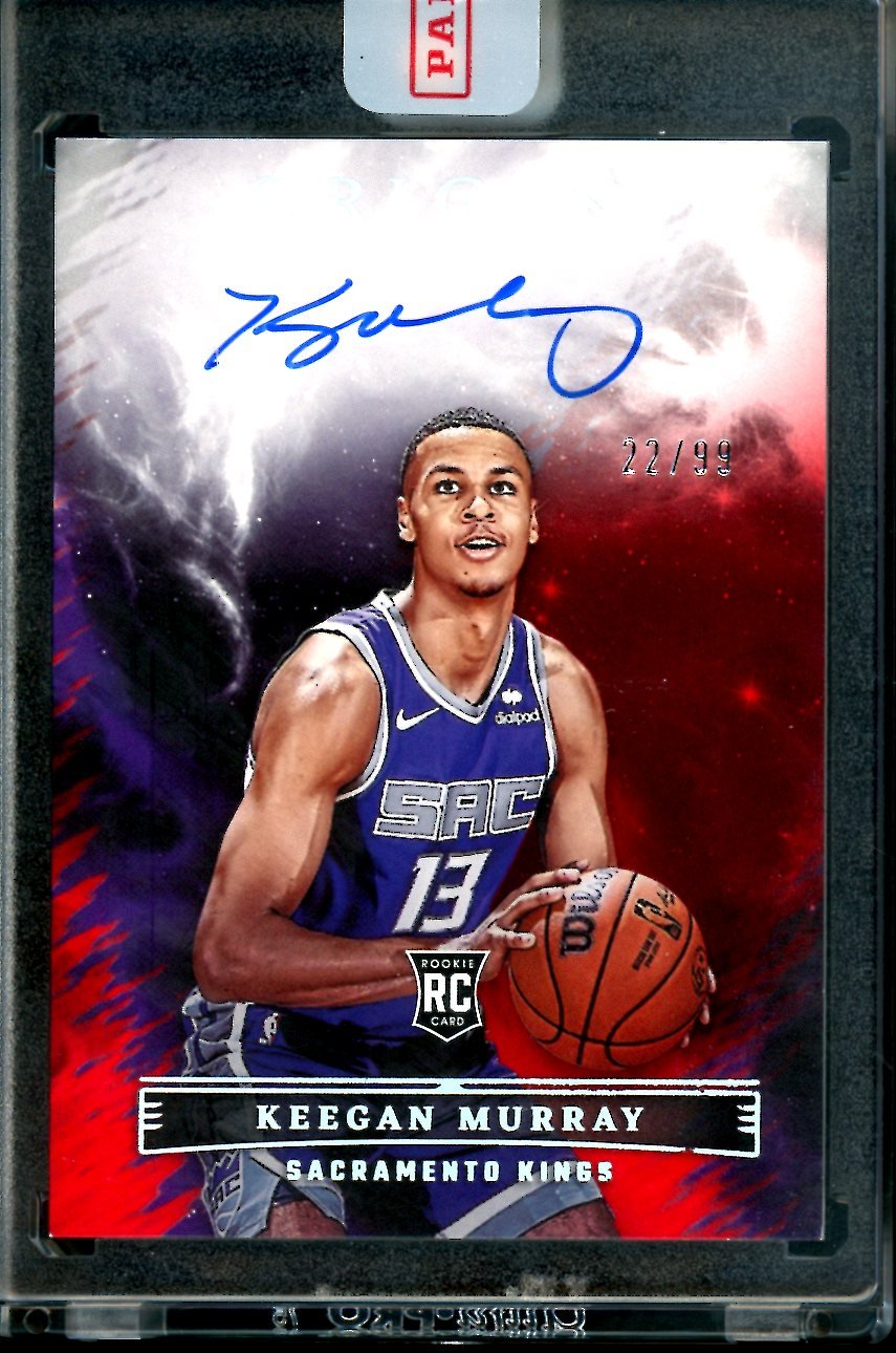 2022/23 Panini Origins Keegan Murray Rookie Auto Red /99 Kings