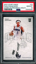 2022/23 Panini Court Kings Paolo Banchero Rookie Works in Progress /49 PSA 10 Magic