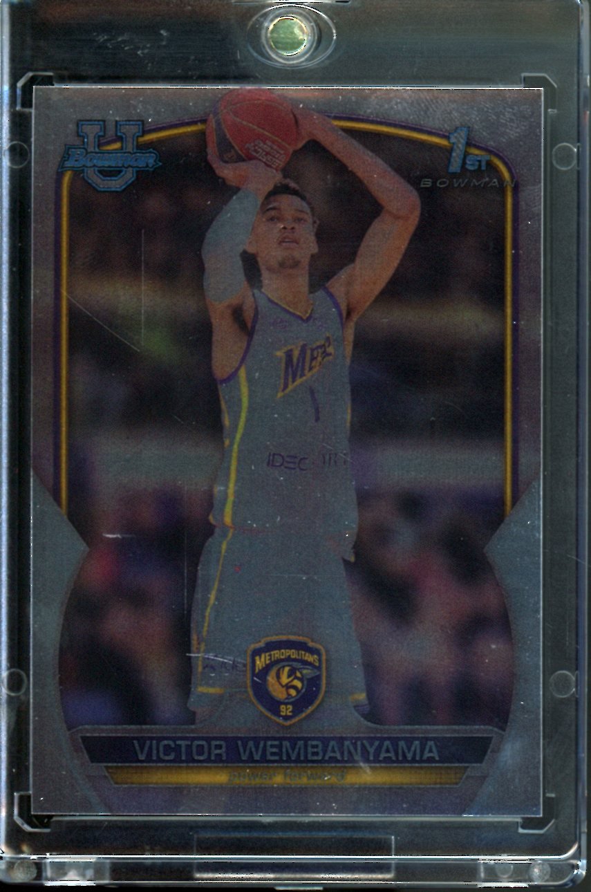 2023 Bowmans University Victor Wembanyama 1st Bowman SP Spurs