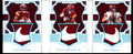 2022 Panini National Treasures Jahan Dotson/Brian Robinson Jr./Sam Howell Triple Nike Swoosh Patch Booklet 1/1 Commanders