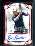 2023 Leaf Premier Edition Ben Johns Rookie XRC Auto Red /25