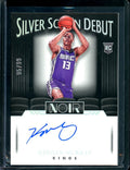 2022-23 Panini Noir Keegan Murray Rookie Silver Screen Debut Auto /99 Kings