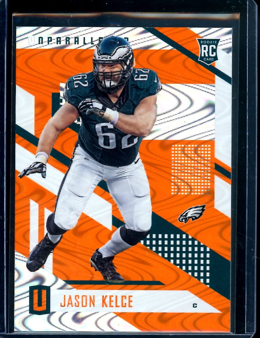 2017 Panini Unparalleled Jason Kelce Rookie /49 Eagles