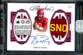2023 Panini Flawless Collegiate Brock Purdy Patch Auto FOTL Pink /3 Iowa State