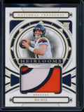 2024 Panini National Treasures Bo Nix Heirlooms Rookie Patch /10 Broncos