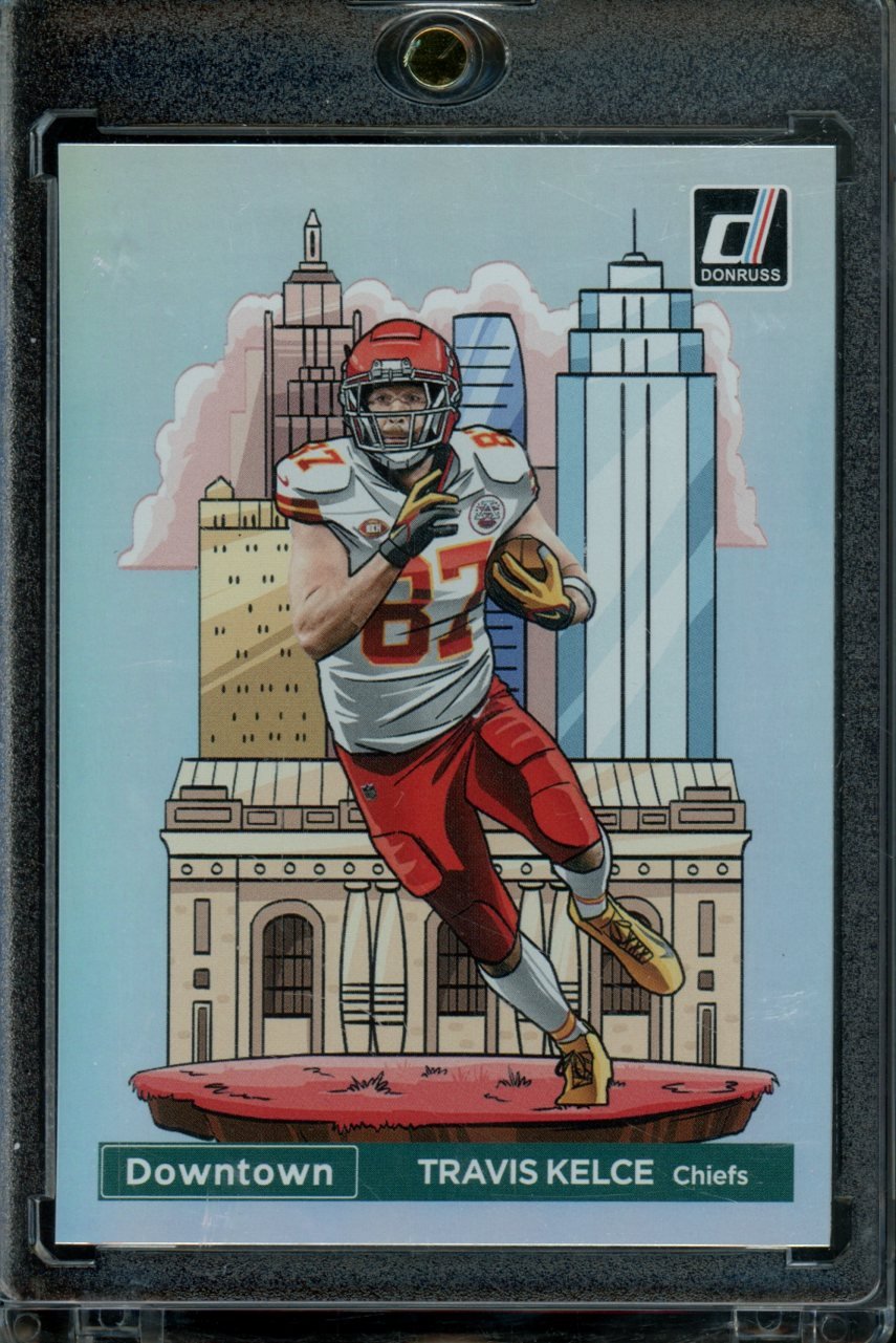 2024 Panini Donruss Travis Kelce Downtown SSP Chiefs
