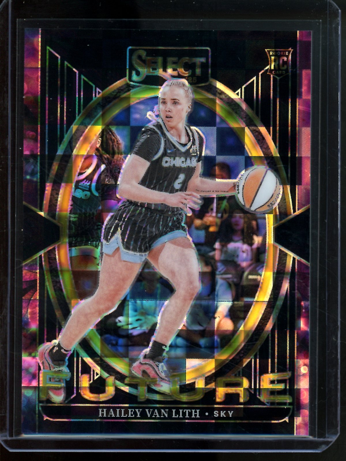 2025 Panini Select Hailey Van Lith Rookie Future /8 Sky