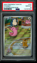 2024 Pokemon Twilight Masquerade Chansey 187/167 PSA 10