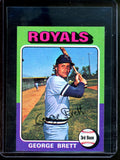 1975 Topps Mini George Brett Rookie Card #228 NM-MT Royals