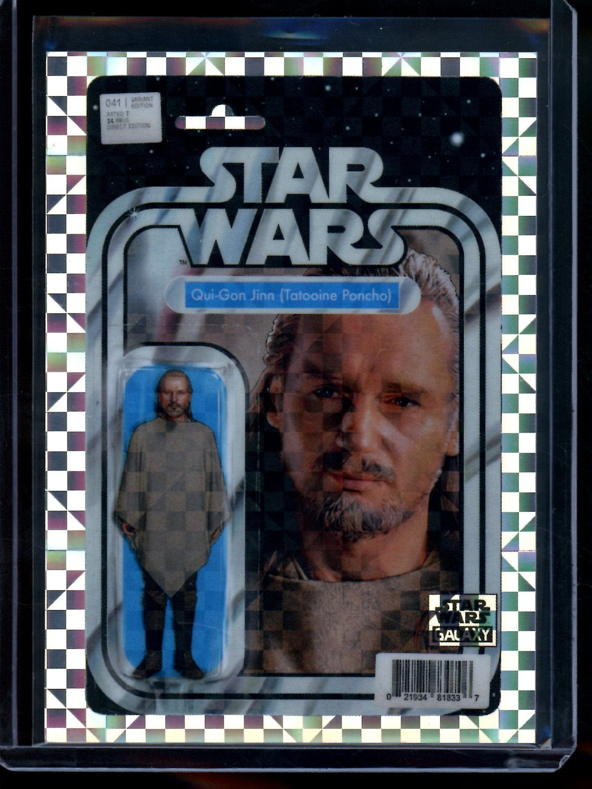 2026 Topps Galaxy Qui-Gon Jinn Comicfractor /10