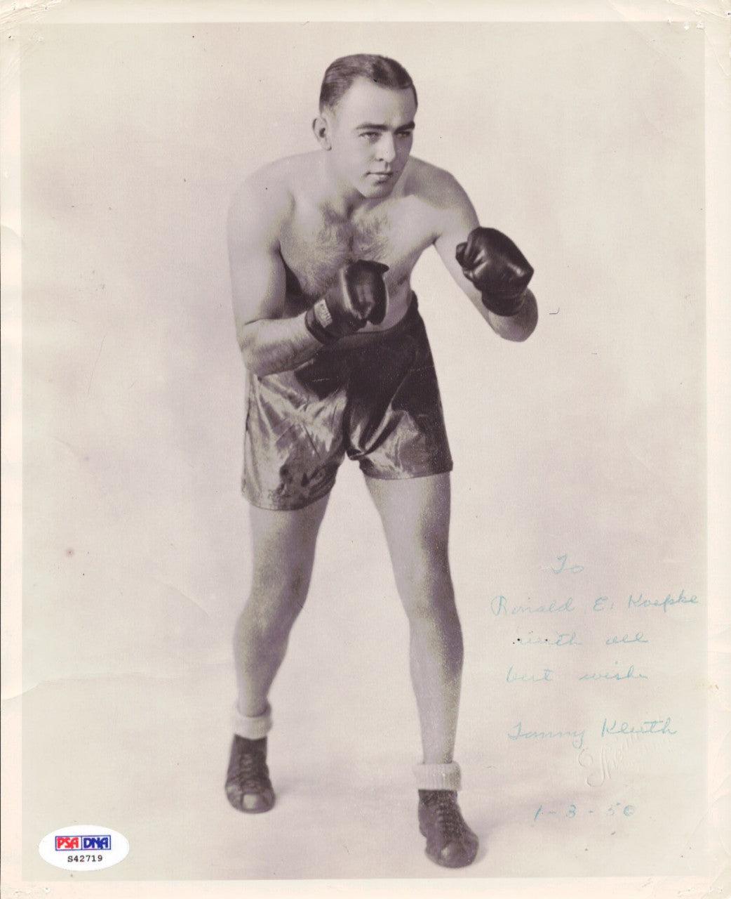 Willie Lamorte Autographed 8x10 Photo PSA/DNA #S42719