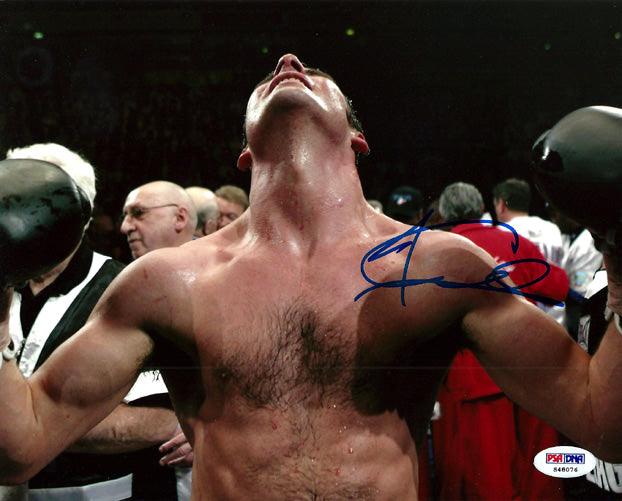 Joe Calzaghe Autographed 8x10 Photo PSA/DNA #S48076
