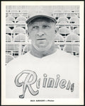 Max Surkont 1956-59 Seattle Rainiers Popcorn 8x10 Premium Card SKU #151543