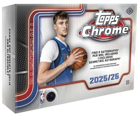 2025-26 Topps Chrome Basketball Breakers Delight Box