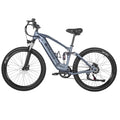 Ebike SYR03 Off-road electric mountain bike 1000W 48V 20AH Lithium battery powered bicycle soft tail shock absorption all-terrai (Light Grey / 1000W Motor / China Mainland|15AH Battery)