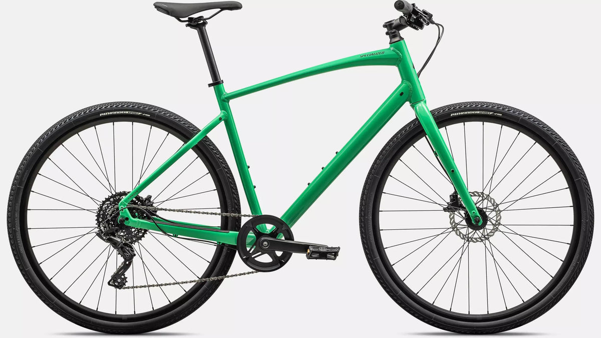 Specialized Sirrus X 2.0 Gloss Electric Green/Satin Reflective Smoke (SM)