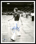 Danny Ange Autographed 8x10 Photo Boston Celtics Vintage Beckett BAS #T29061