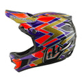 Troy Lee Designs D4 Carbon Full Face Helmet - Flush - Violet (Violet / Medium)