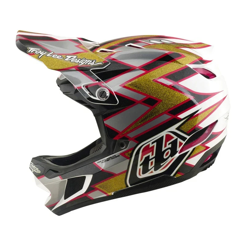 Troy Lee Designs D4 Composite Full Face Helmet - Flush - Black (Black / X-Small)