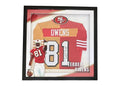 Terrell Owens Signed San Francisco 3D Light Up Framed 35x35 (JSA)
