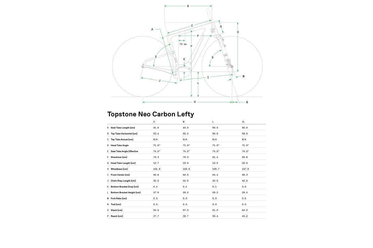Cannondale Topstone Neo Carbon Lefty 3 (Highlighter / XL)