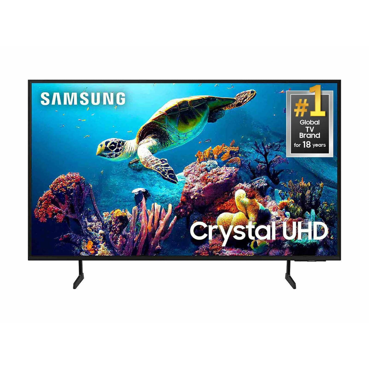 SAMSUNG 65” Class DU6900 Crystal UHD 4K Smart TV (UN65DU6900)
