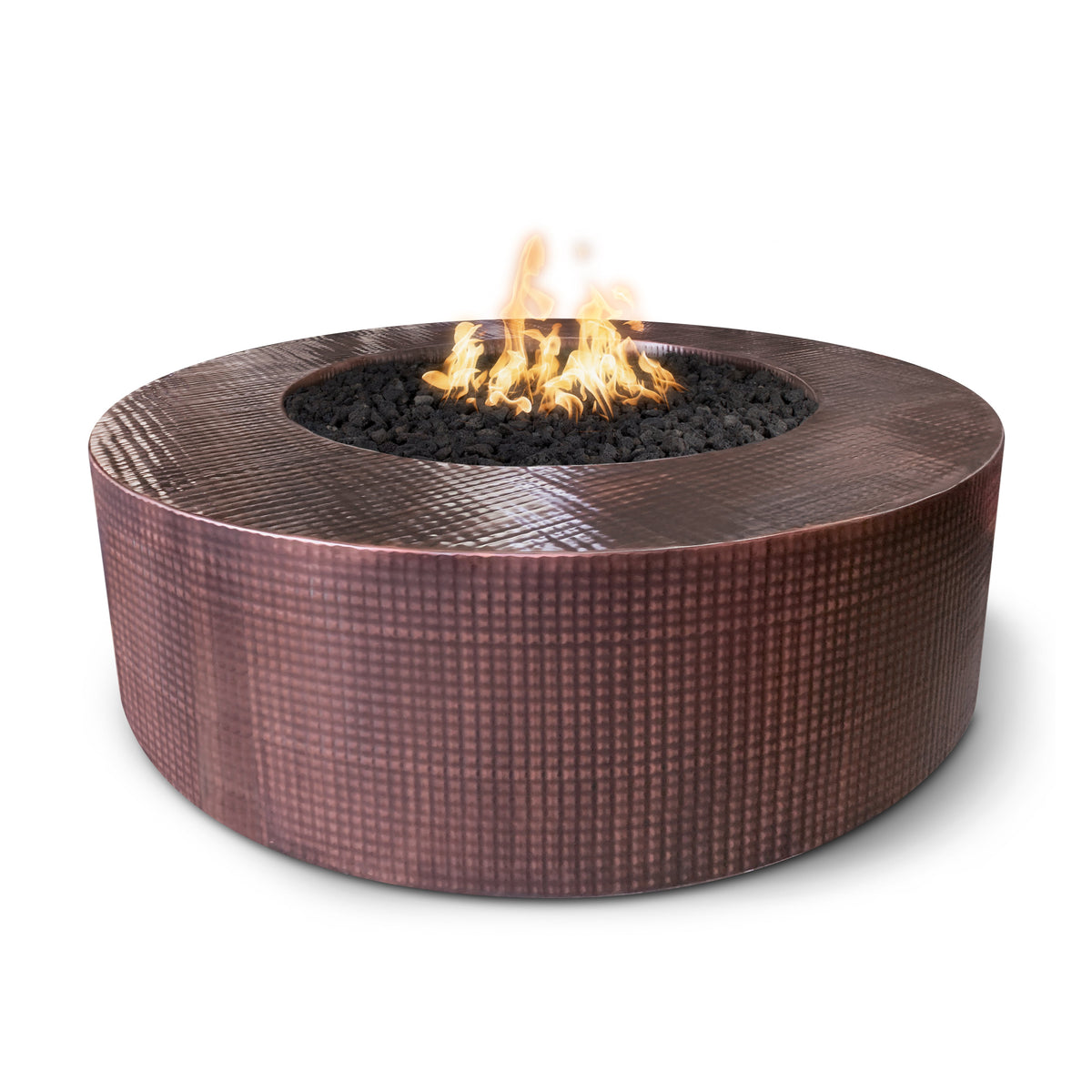 The Outdoor Plus Unity Fire Pit - Metal Finish (Stainless Steel / 72"D x 24"H / Plug and Play (CSA Certified))