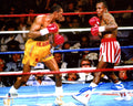 Sugar Ray Leonard Autographed 8x10 Photo vs. Thomas "Hitman" Hearns Beckett BAS Stock #178112