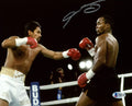 Sugar Ray Leonard Autographed 8x10 Photo vs. Roberto Duran Beckett BAS Stock #178117