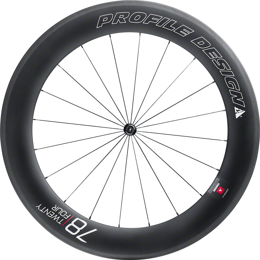 Profile Design TwentyFour (78 Full Carbon Clincher Front Wheel)