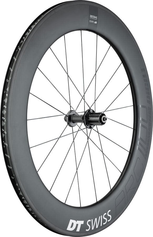 DT Swiss ARC 1100 DiCut Rear Wheel (62 - 700 QR x 130mm Rim Brake HG 11 Black)
