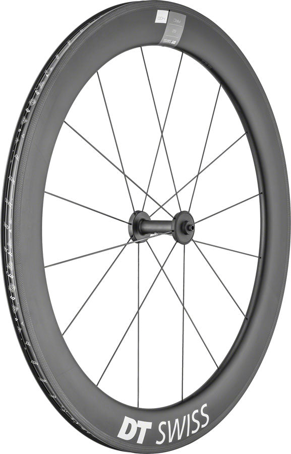 DT Swiss ARC 1400 DiCut Front Wheel (48 - 700c QR x 100mm Rim Brake Black)