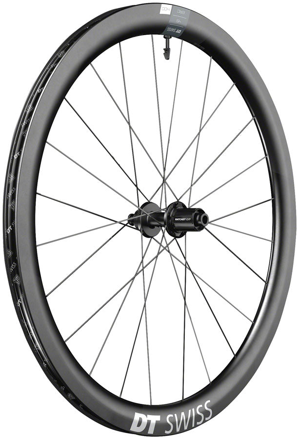 DT Swiss ERC 1400 DiCut Rear Wheel (45 - 700c 12 x 142mm Center-Lock HG 11 Road/XDR Black)