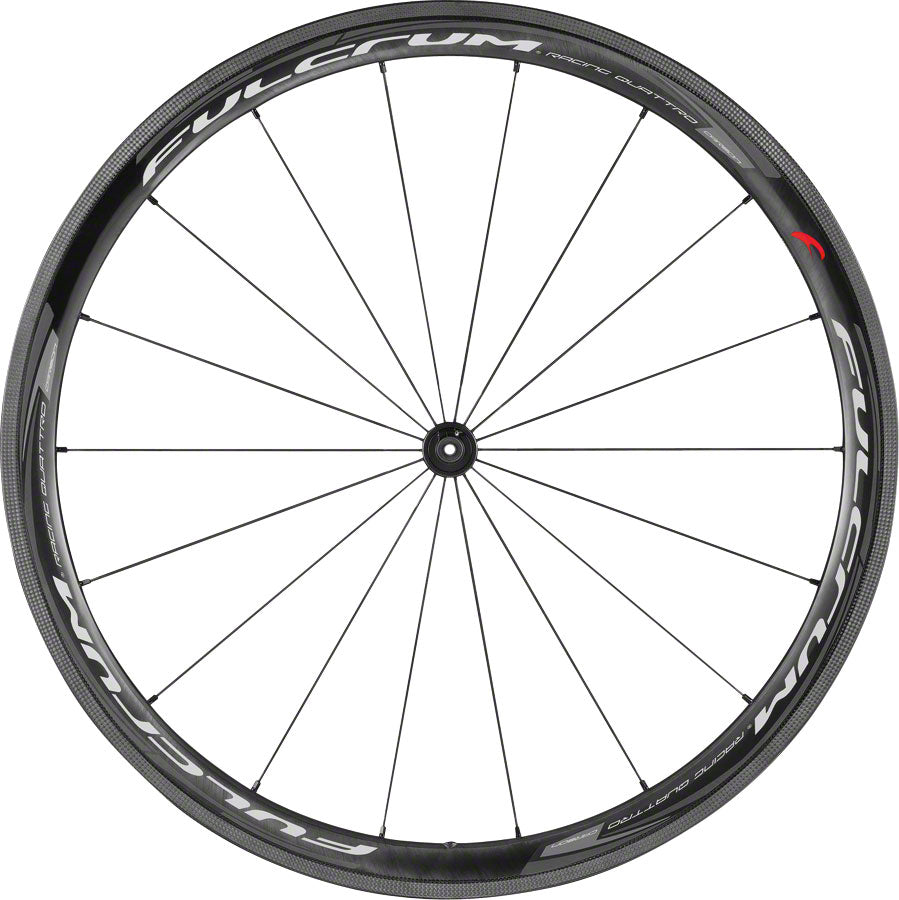 Fulcrum Racing Quattro Carbon Wheelset (700c QR x 100/130mm HG 11 Black Clincher)