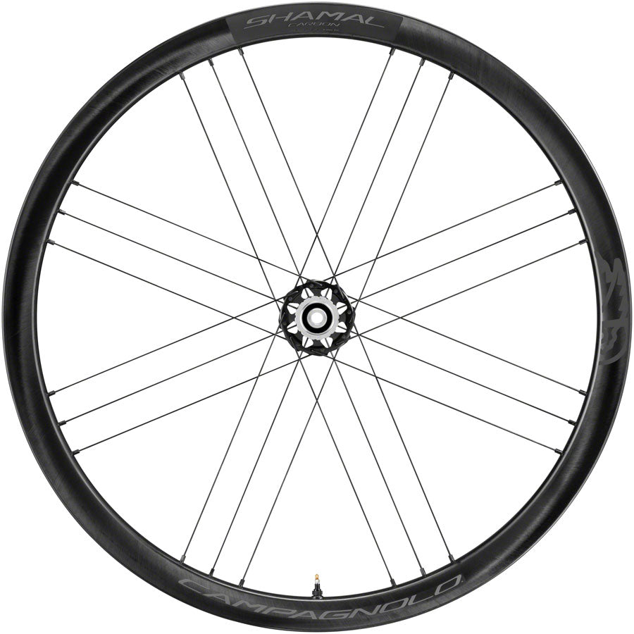 Campagnolo Campagnolo SHAMAL Carbon Disc Brake Front Wheel (700 12 x 100mm Centerlock Black)