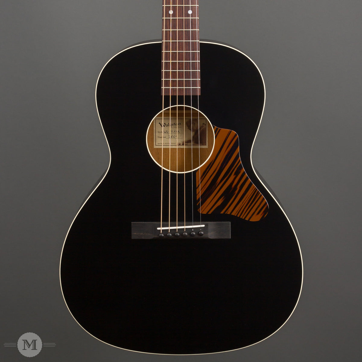 Waterloo by Collings - WL-14 X Truss Rod - Black - Tigerstripe (Default)