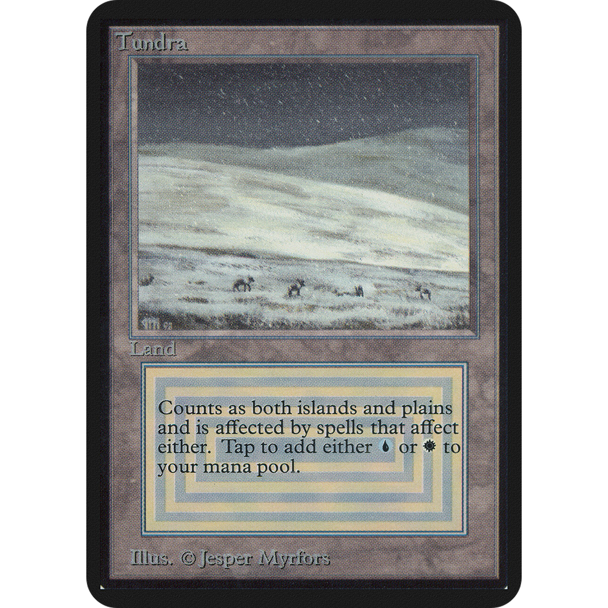 Tundra [Limited Edition Alpha] (Near Mint)