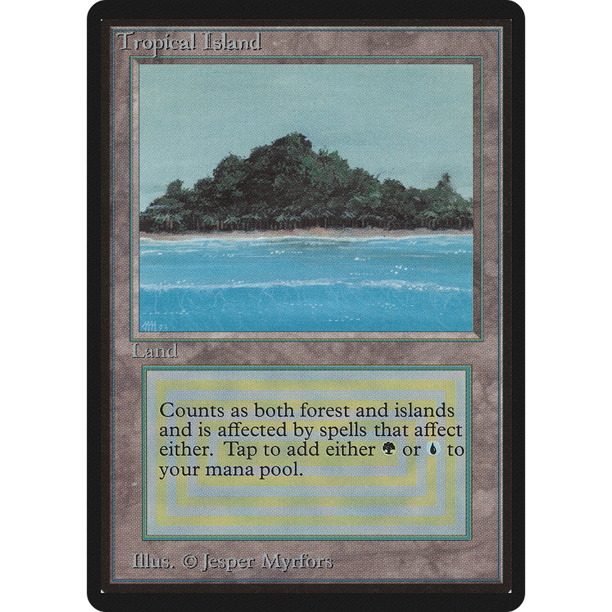 Tropical Island [Limited Edition Beta] (Damaged)