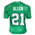 Eric Allen Signed Philadelphia Green Football Jersey (Beckett)