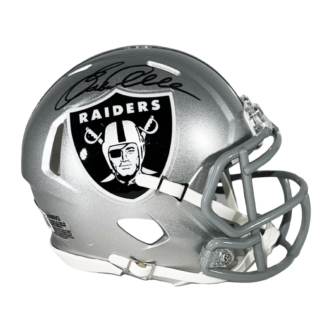 Eric Allen Signed Las Vegas Raiders Speed Mini Football Helmet (Beckett)