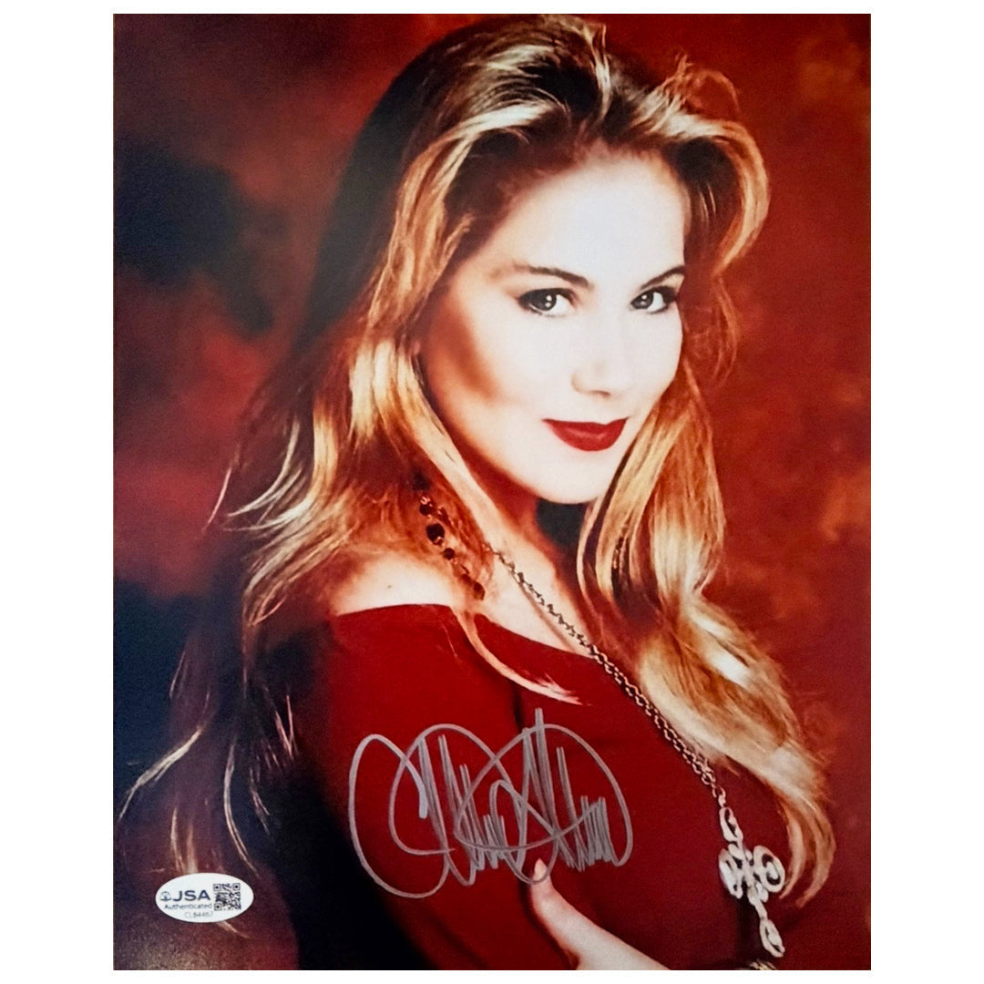 Christina Applegate Signed Pose 10 8x10 Photo (JSA)