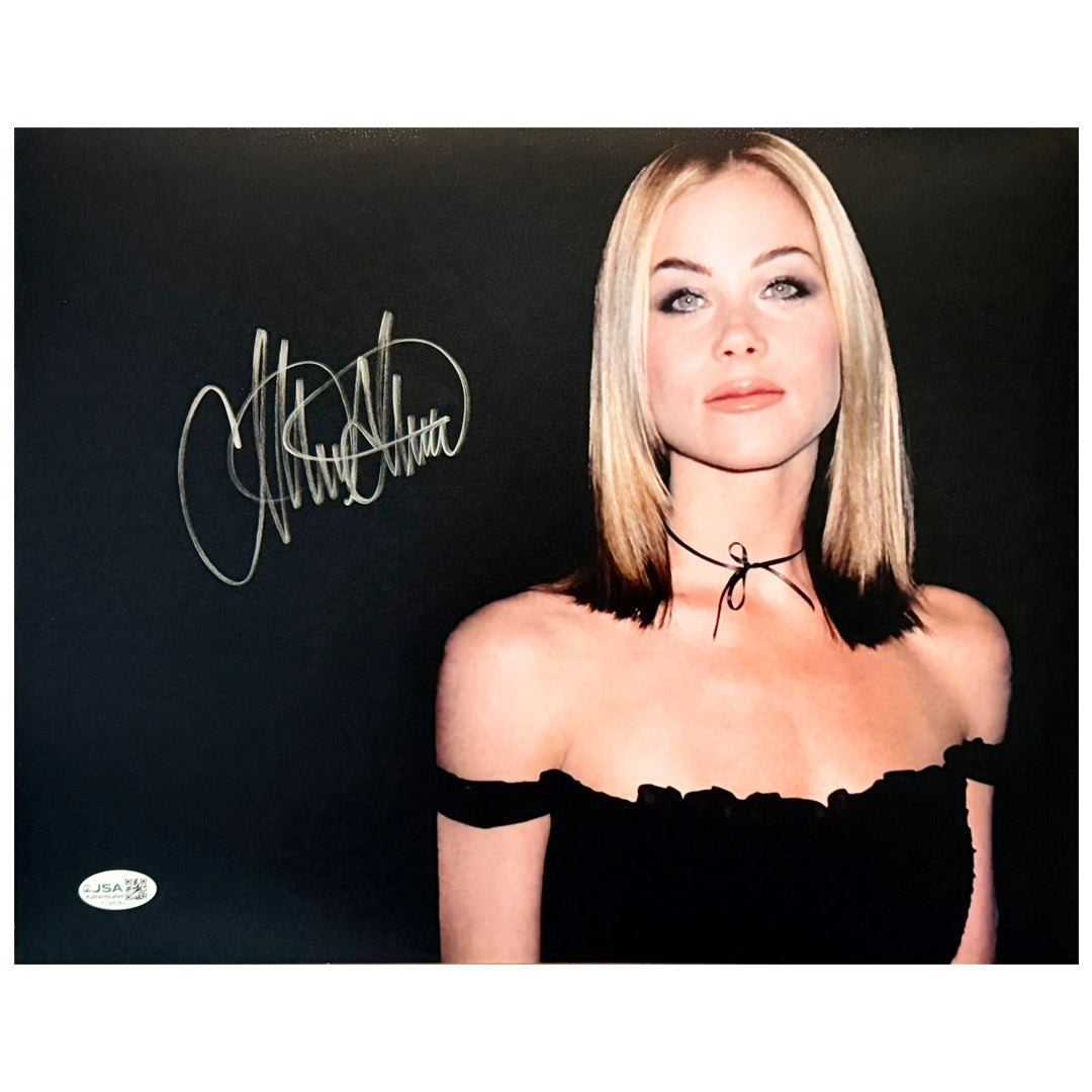 Christina Applegate Signed Pose 13 11x14 Photo (JSA)