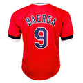 Carlos Baerga Signed Cleveland Red Baseball Jersey (JSA)