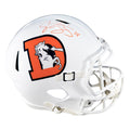 Champ Bailey Signed Denver Broncos Alt 2023 Speed Full-Size Replica Football Helmet (Beckett)